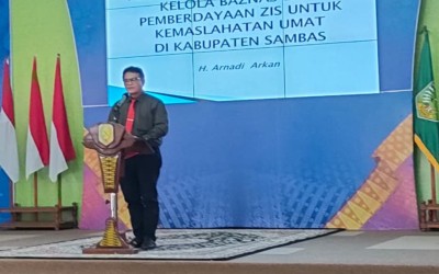 Rektor UNISSAS Jadi Narasumber Sosialisasi Zakat, Infaq, dan Shadaqah Se-Kabupaten Sambas Tahun 2026