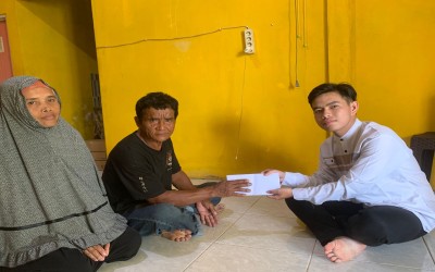 UNISSAS Salurkan Donasi Korban Kebakaran Rumah Melalui UPZ UNISSAS