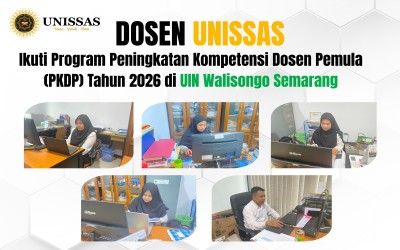 Dosen UNISSAS Ikuti Program Peningkatan Kompetensi Dosen Pemula (PKDP) Tahun 2026 di UIN Walisongo Semarang