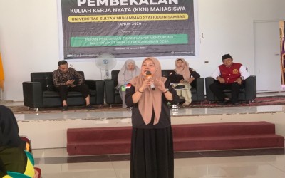 Bawaslu Sambas Bekali Mahasiswa KKN UNISSAS 2026 Strategi Pendekatan Politik Masyarakat